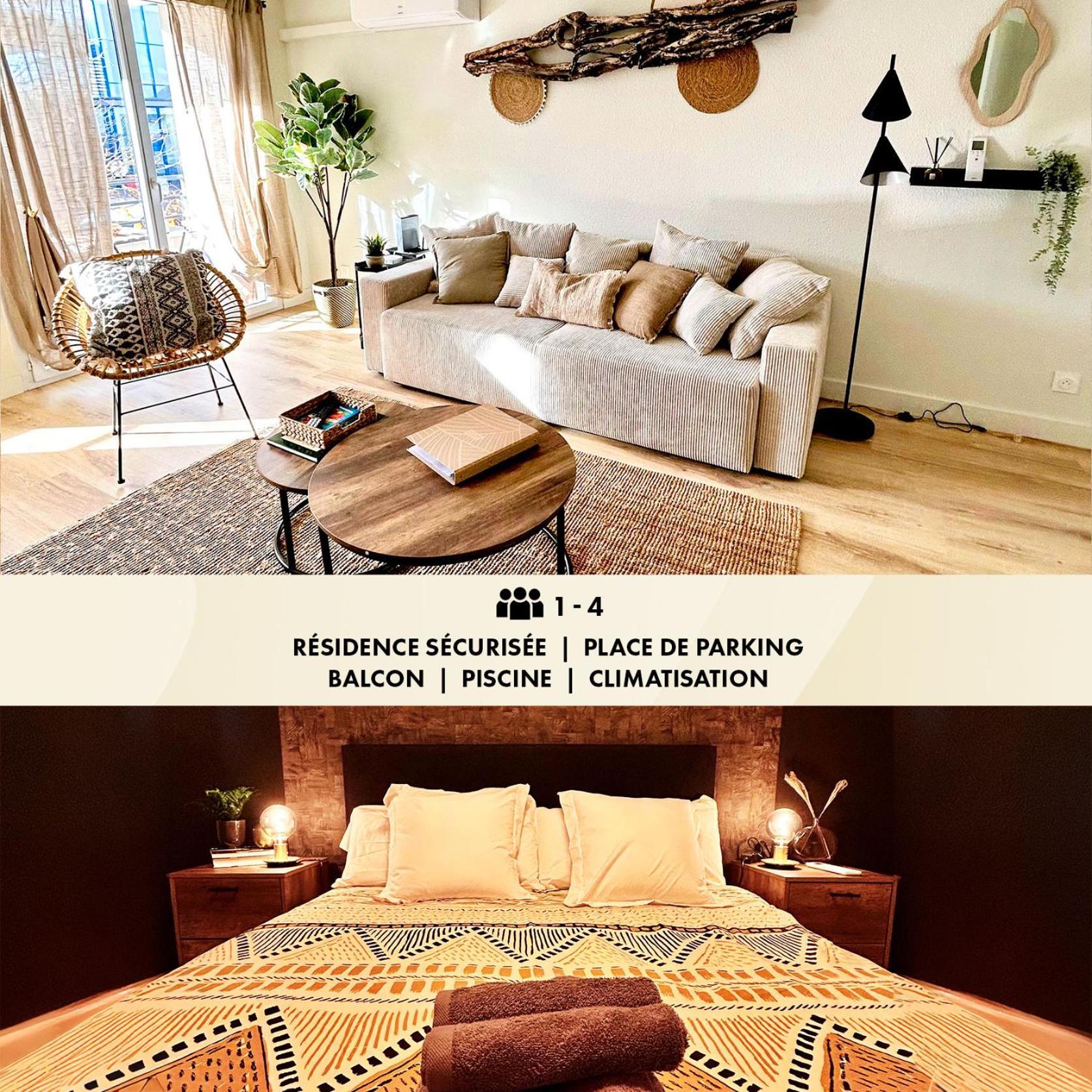 Appartamento Modern 1 Bdr + Balcony + Free Parking + Ac + Pool L'Isle-d'Abeau Esterno foto